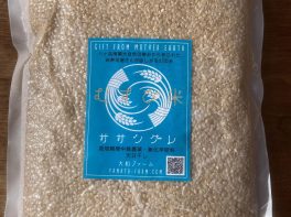 【備蓄用】自然栽培ササシグレ（無農薬・無化学肥料）3㎏玄米【真空パック】